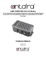 Preview for 1 page of ANTAIRA LMP-1600G-M12-67-24 Series Hardware Manual