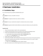 Preview for 20 page of ANTAIRA LMP-1600G-M12-67-24 Series Hardware Manual