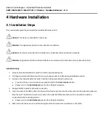 Предварительный просмотр 22 страницы ANTAIRA LMP-1802G-M12-10G-SFP-67-110 Series Hardware Manual