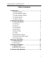 Preview for 4 page of ANTAIRA LMP-1802G-SFP Series Hardware Manual