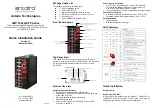 Предварительный просмотр 1 страницы ANTAIRA LMP-1802G-SFP Series Quick Installation Manual