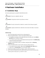 Предварительный просмотр 20 страницы ANTAIRA LMP-2004G-SFP Series Hardware Manual