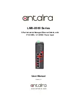 Preview for 1 page of ANTAIRA LMX-0500 Series User Manual