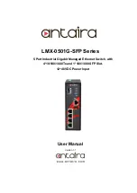 Предварительный просмотр 1 страницы ANTAIRA LMX-0501G-SFP Series User Manual