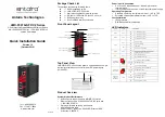 ANTAIRA LMX-0501G-SFP-V2 Series Quick Installation Manual предпросмотр