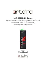 Предварительный просмотр 1 страницы ANTAIRA LNP-0500G-24 Series User Manual