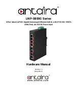 ANTAIRA LNP-0800G Series Hardware Manual preview