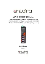 ANTAIRA LNP-0802C-SFP-24 Series User Manual предпросмотр