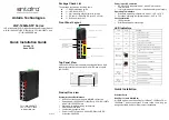 Preview for 1 page of ANTAIRA LNP-1202G-SFP Series Quick Installation Manual