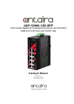 Preview for 1 page of ANTAIRA LNP-1204G-10G-SFP Hardware Manual