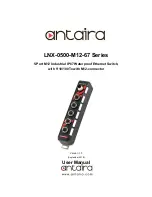 Предварительный просмотр 1 страницы ANTAIRA LNX-0500-M12-67 Series User Manual