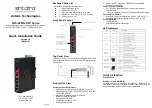 ANTAIRA LNX-0601G-SFP Quick Installation Manual предпросмотр