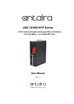 Предварительный просмотр 1 страницы ANTAIRA LNX-1204G-SFP Series User Manual