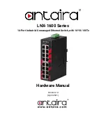 ANTAIRA LNX-1600 Series Hardware Manual preview