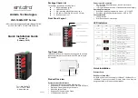 ANTAIRA LNX-1802G-SFP Series Quick Installation Manual предпросмотр