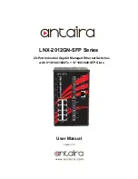 ANTAIRA LNX-2012GN-SFP User Manual предпросмотр