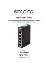 Preview for 1 page of ANTAIRA LNX-C500G Series User Manual