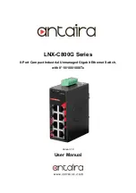 ANTAIRA LNX-C800G Series User Manual предпросмотр