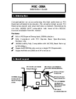 Preview for 1 page of ANTAIRA MSC-208A Installation Manual