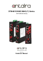 Предварительный просмотр 1 страницы ANTAIRA STM-60 C Series Hardware Manual