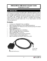 ANTAIRA UTS-1458B Installation Manual preview