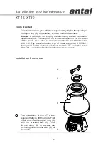 Предварительный просмотр 6 страницы Antal XT Series Installation And Maintenance Manual