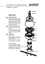 Preview for 8 page of Antal XT66EH Installation Manual