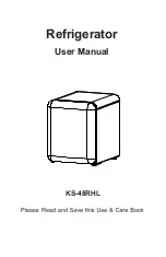 Preview for 1 page of Antarctic Star KS-48RHL User Manual