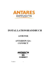 Preview for 41 page of Antares ANTARION G6+ CONNECT Installation Manual