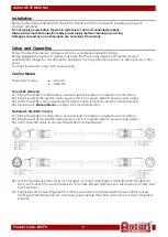 Preview for 9 page of Antari 80374 Manual