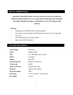 Preview for 7 page of Antari DarkFX Spot 510 IP User Manual