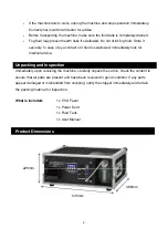 Preview for 4 page of Antari F-5D Fazer User Manual