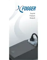 Preview for 1 page of Antari FOGGER User Manual