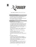 Preview for 10 page of Antari FOGGER User Manual