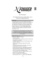 Preview for 17 page of Antari FOGGER User Manual