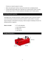 Preview for 4 page of Antari FT-100 Fire Training User Manual