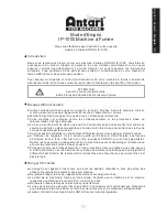 Preview for 11 page of Antari Ip-1000 User Manual