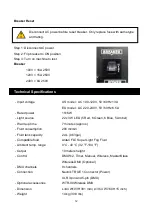 Preview for 12 page of Antari M-7X User Manual