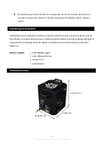 Preview for 4 page of Antari M-9 RGBAW User Manual