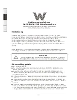 Preview for 14 page of Antari W-508 User Manual