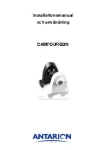 Preview for 7 page of ANTARION CAMFOURGON Installation Manual And User'S Manual