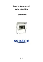 Предварительный просмотр 10 страницы ANTARION CAMINOXW Installation Manual And User'S Manual