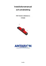 Предварительный просмотр 10 страницы ANTARION CR0008 Installation And Operating Manual