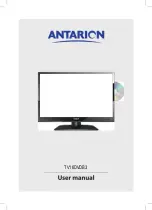 ANTARION TV1611 User Manual preview