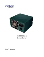 Предварительный просмотр 1 страницы Antec EA-380D GREEN User Manual