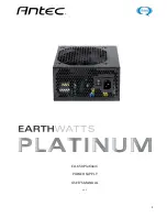 Предварительный просмотр 1 страницы Antec EA-650 PLATINUM User Manual