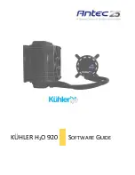 Antec KÜHLER H2O 920 Software Manual preview