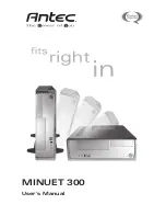 Предварительный просмотр 1 страницы Antec MINUET 300 User Manual