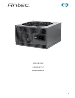 Antec NEO ECO 450C User Manual предпросмотр