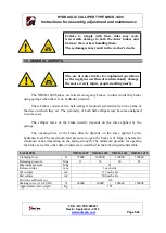 Предварительный просмотр 5 страницы Antec NHCD-1400 Instructions For Assembly, Adjustment And Maintenance